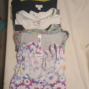 LuLaRoe Sz L X5 Shirts